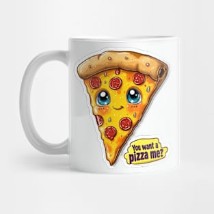 Cartoon Pizza Mug